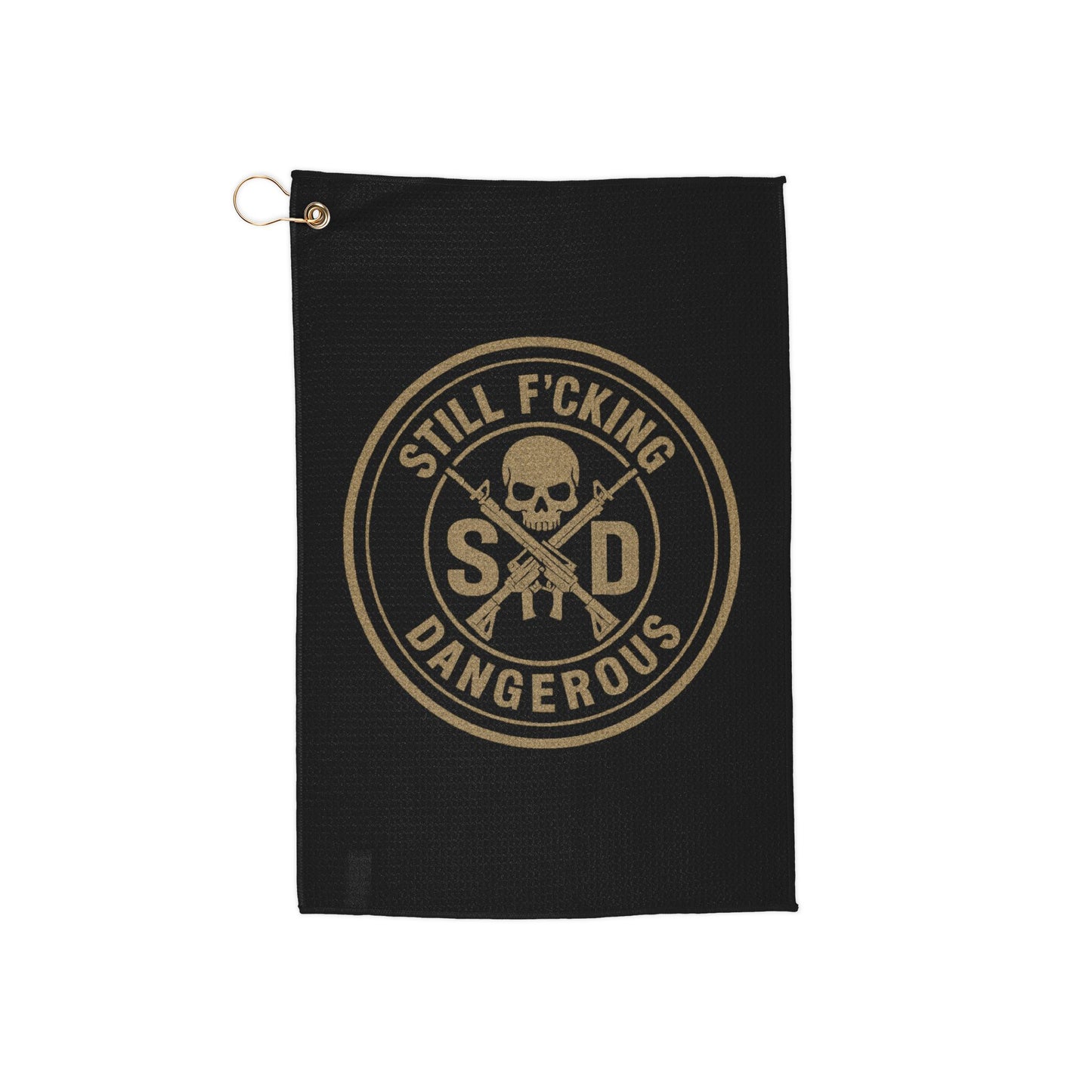 SFD Golf Towel - Wipe Away the Mistakes. Keep Swinging.
