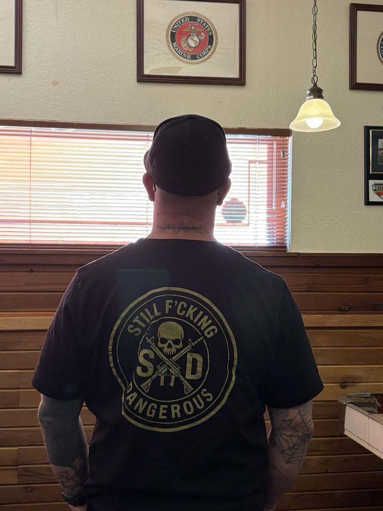 SFD community member in gear