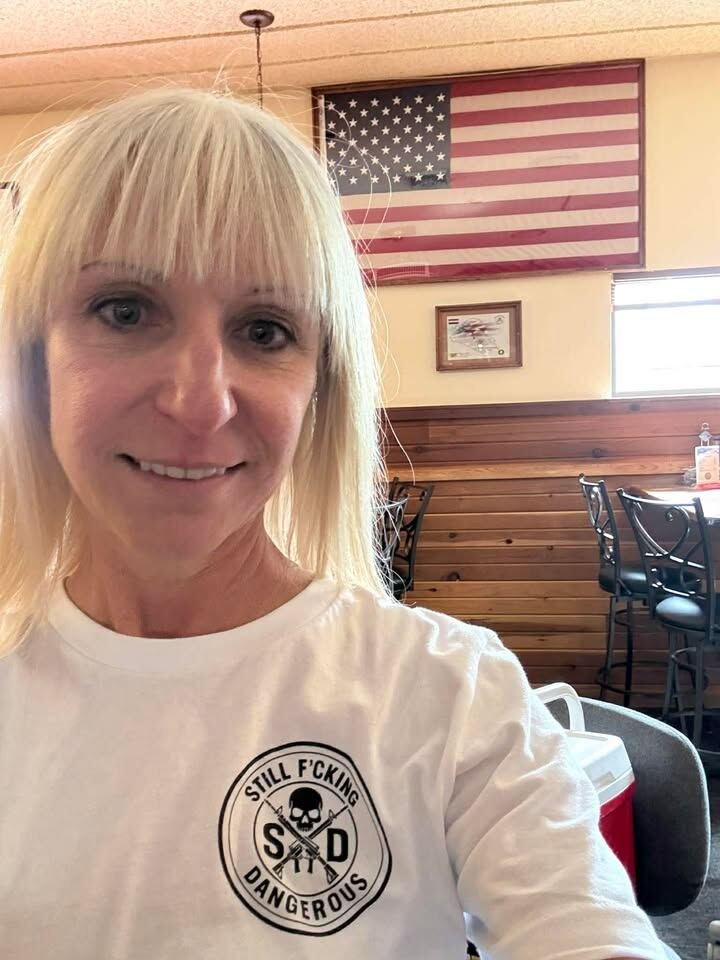 SFD community member in gear