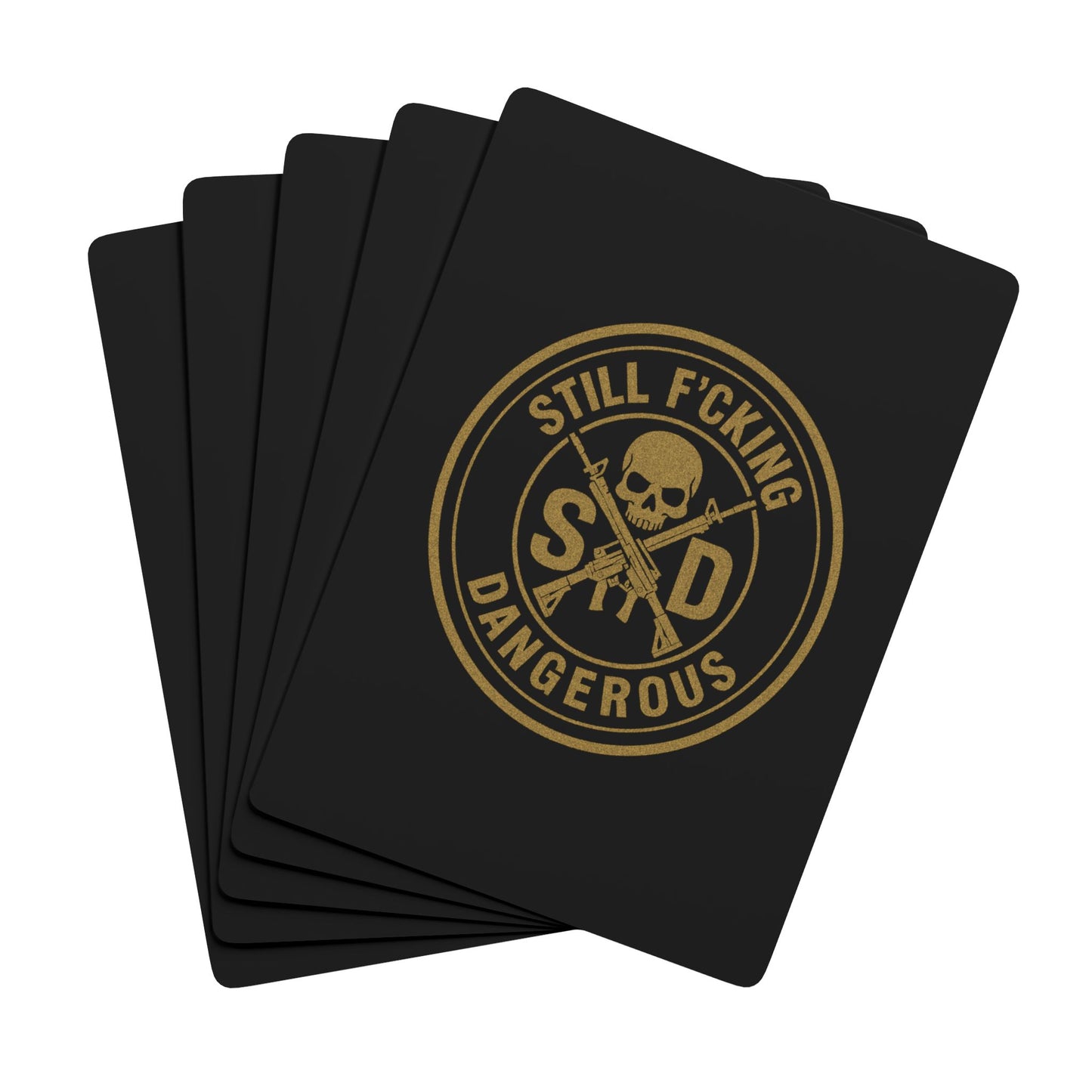 SFD Poker Playing Cards - Life's a Gamble. Character Isn't.