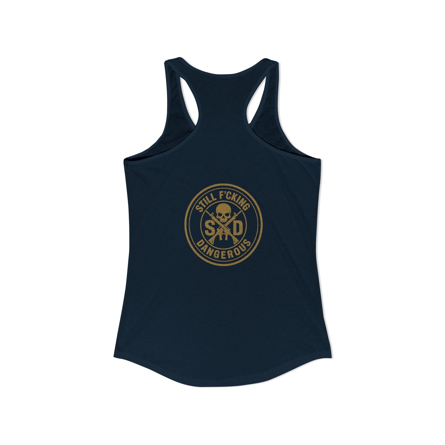 Women's Racerback Tank - Built to Move. Built to Fight.