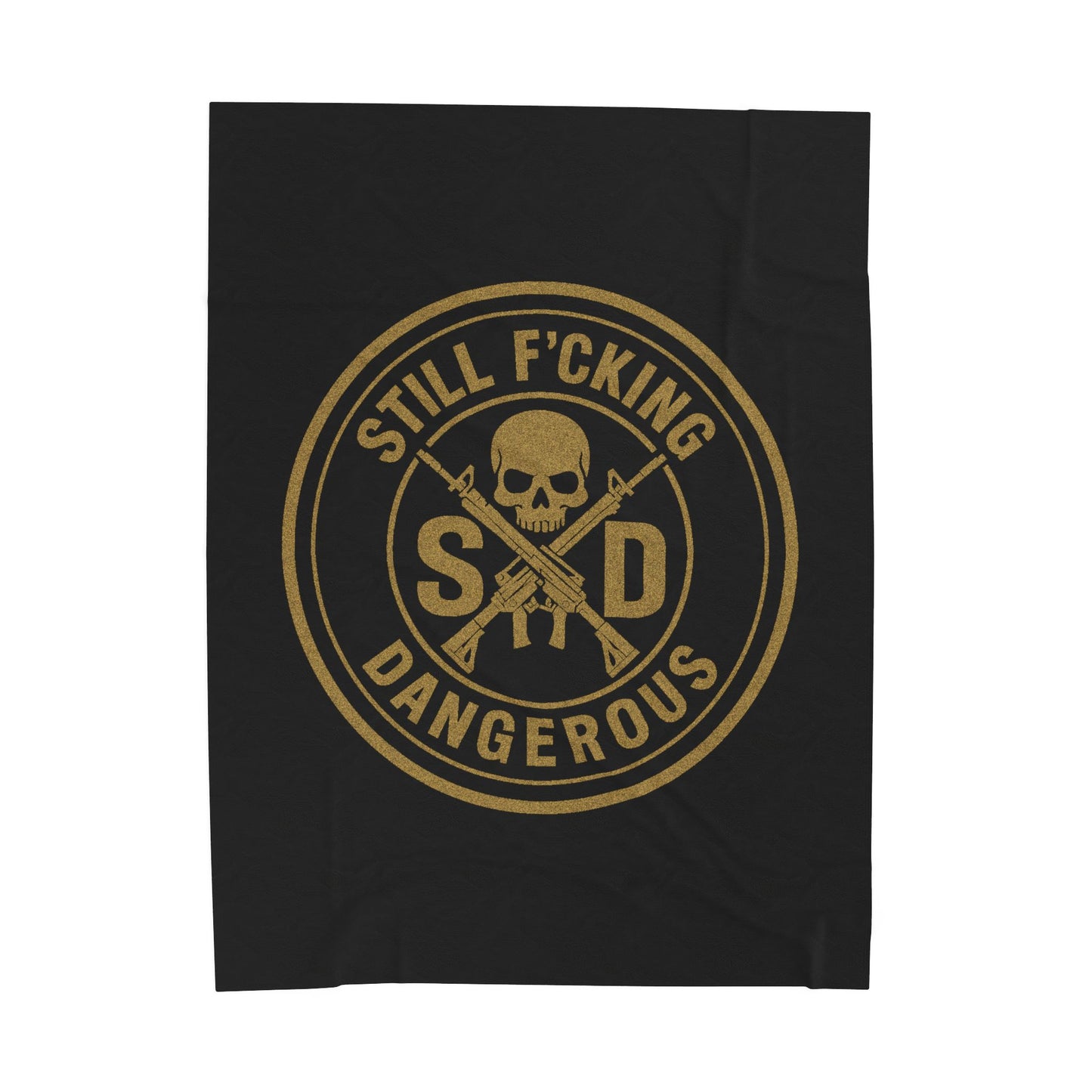 SFD Velveteen Plush Blanket - Even Warriors Need a Place to Recharge