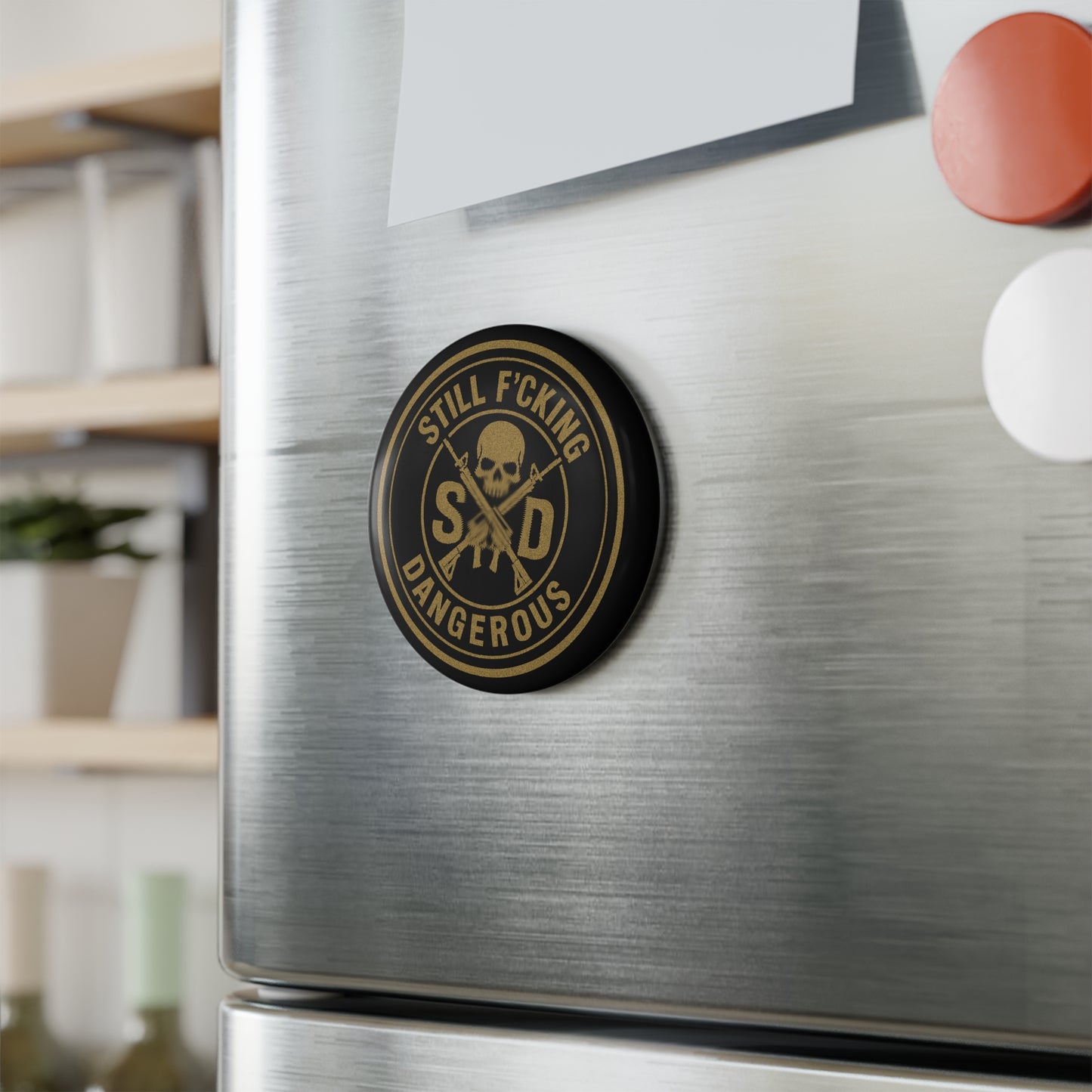 SFD Button Magnet - Small Reminder. Powerful Message.