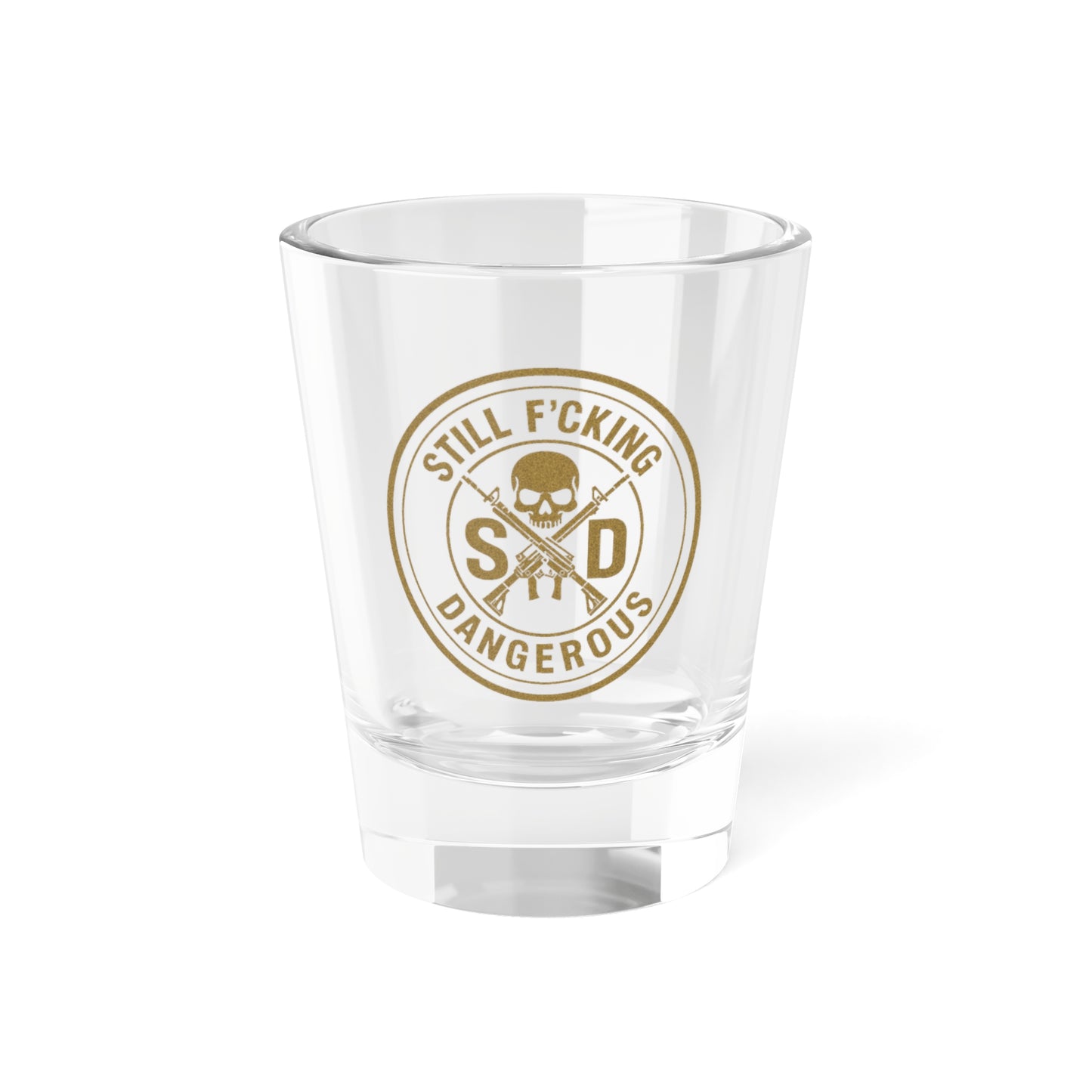 SFD Shot Glass - Small Glass, Big Statement.