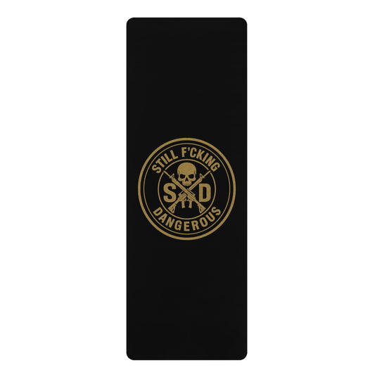 SFD Rubber Yoga Mat - Strength Isn't Always Loud