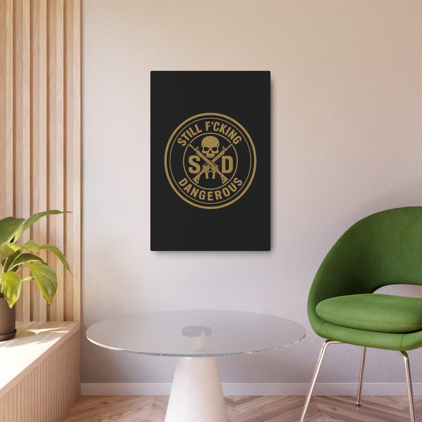 SFD Metal Sign - More Than Décor. A Declaration.