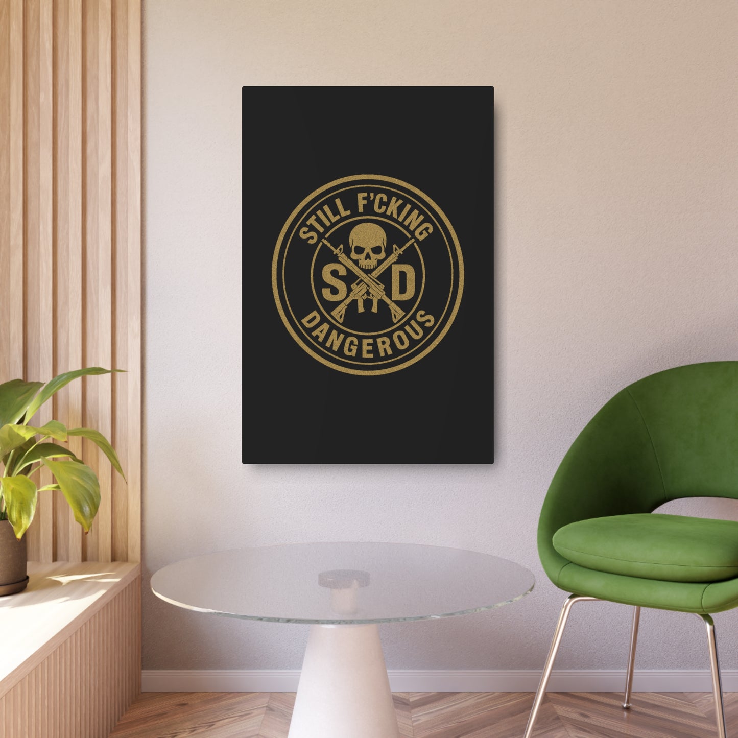 SFD Metal Sign - More Than Décor. A Declaration.