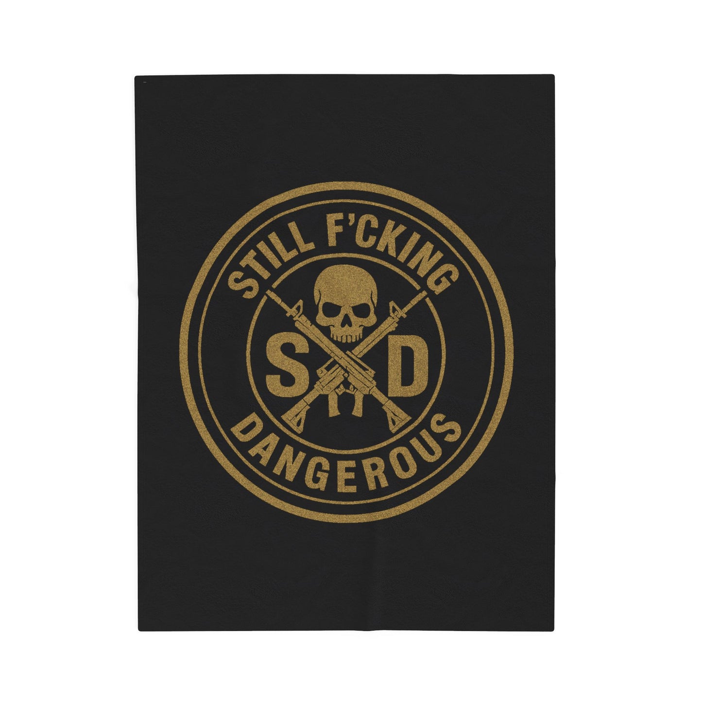 SFD Velveteen Plush Blanket - Even Warriors Need a Place to Recharge
