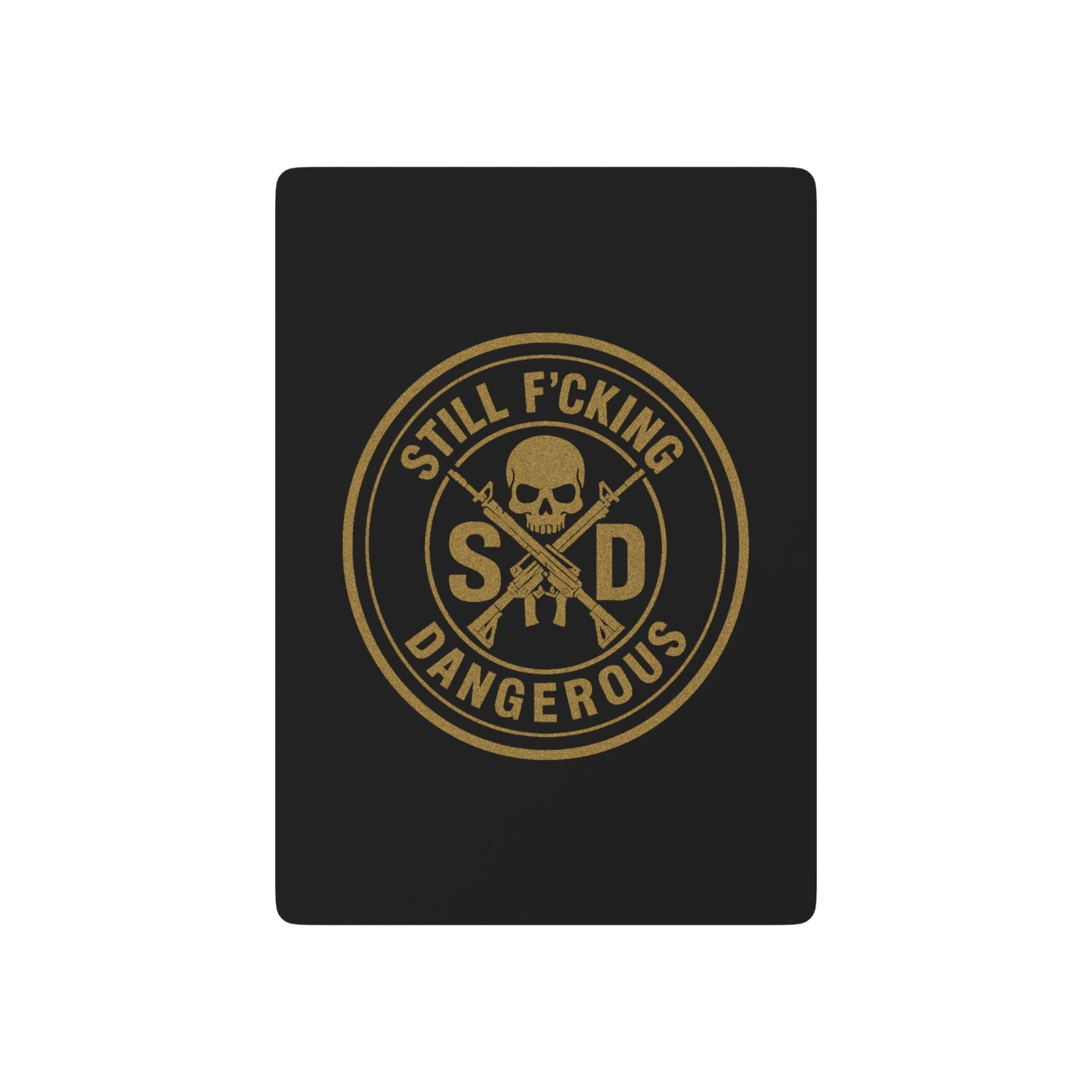 SFD Poker Playing Cards - Life's a Gamble. Character Isn't.