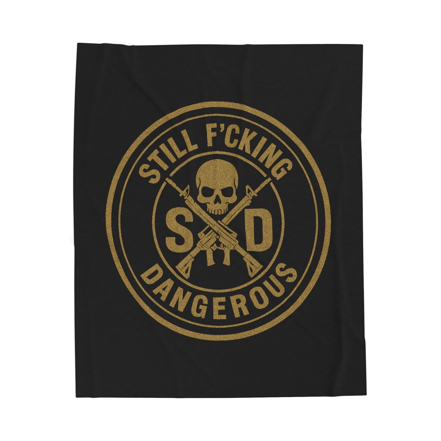 SFD Velveteen Plush Blanket - Even Warriors Need a Place to Recharge