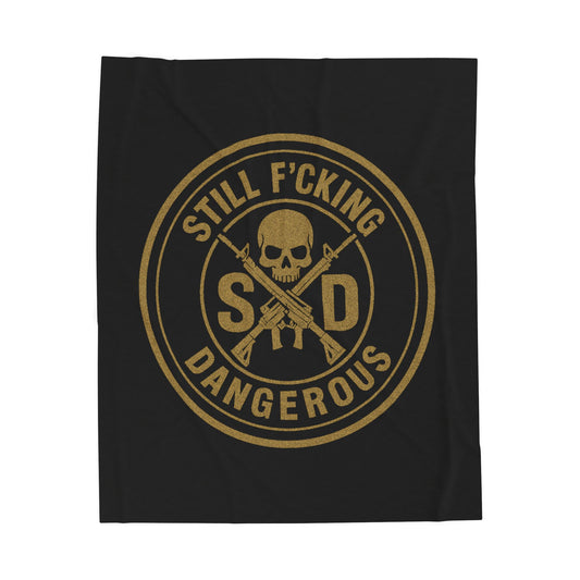 SFD Velveteen Plush Blanket - Even Warriors Need a Place to Recharge