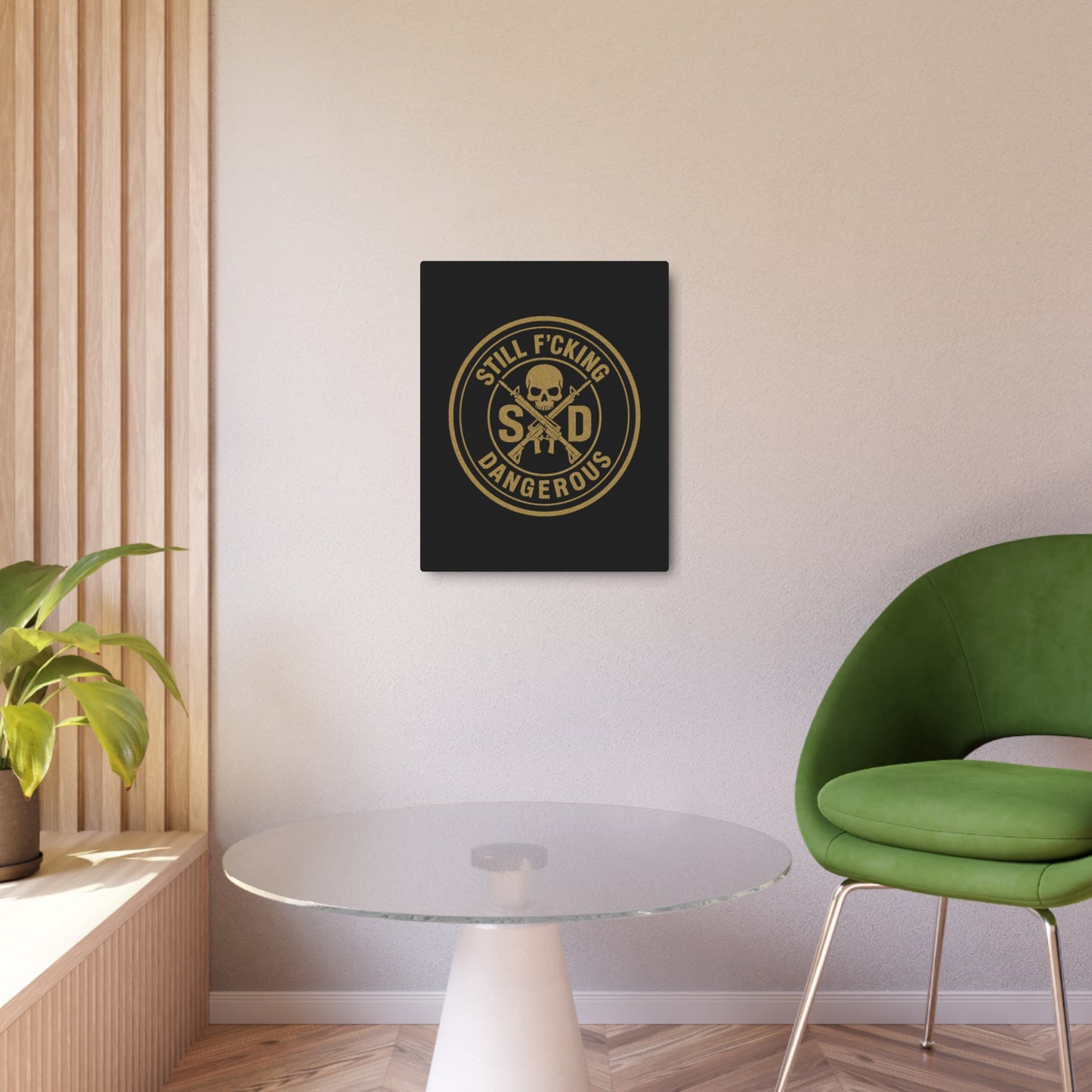 SFD Metal Sign - More Than Décor. A Declaration.