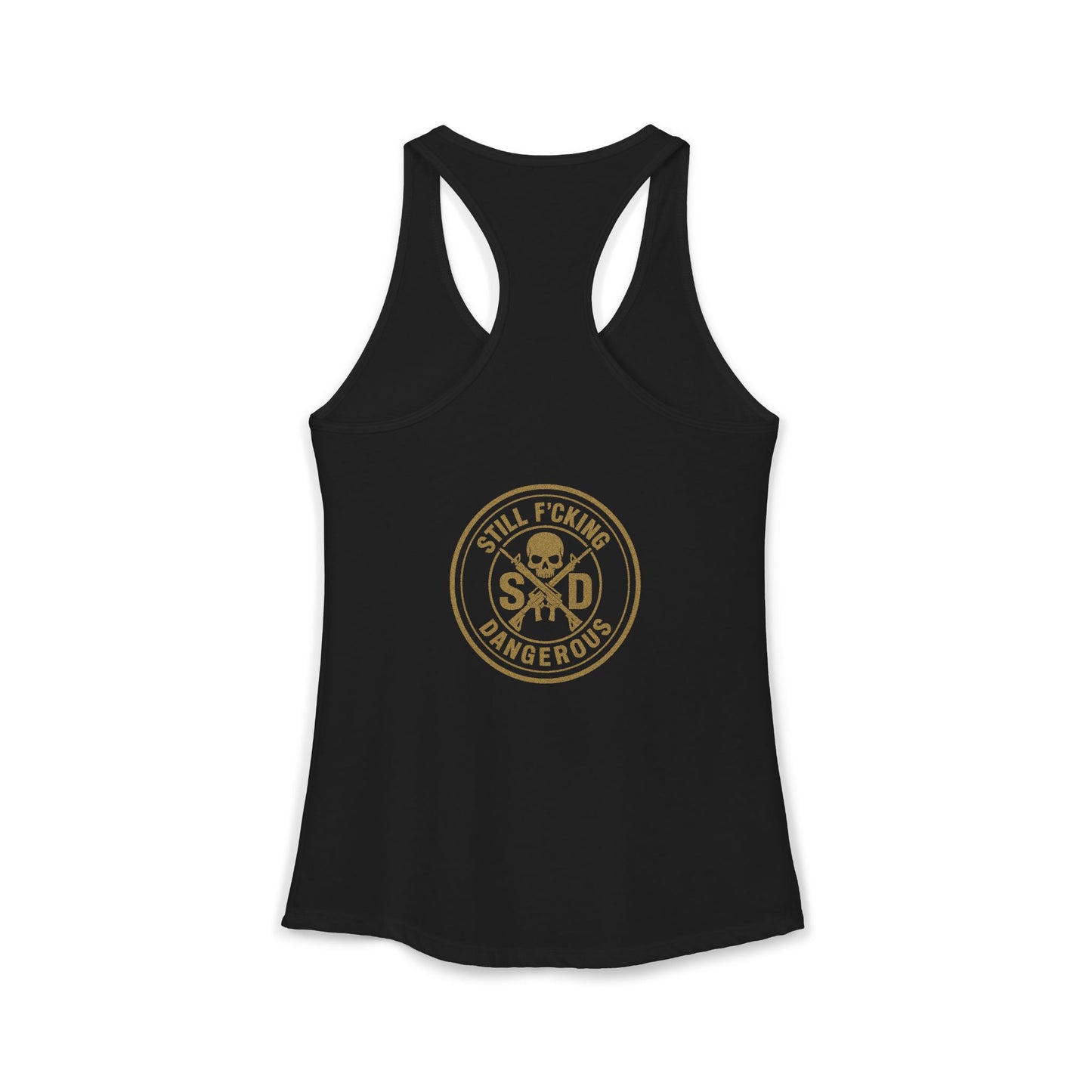 Women's Racerback Tank - Built to Move. Built to Fight.