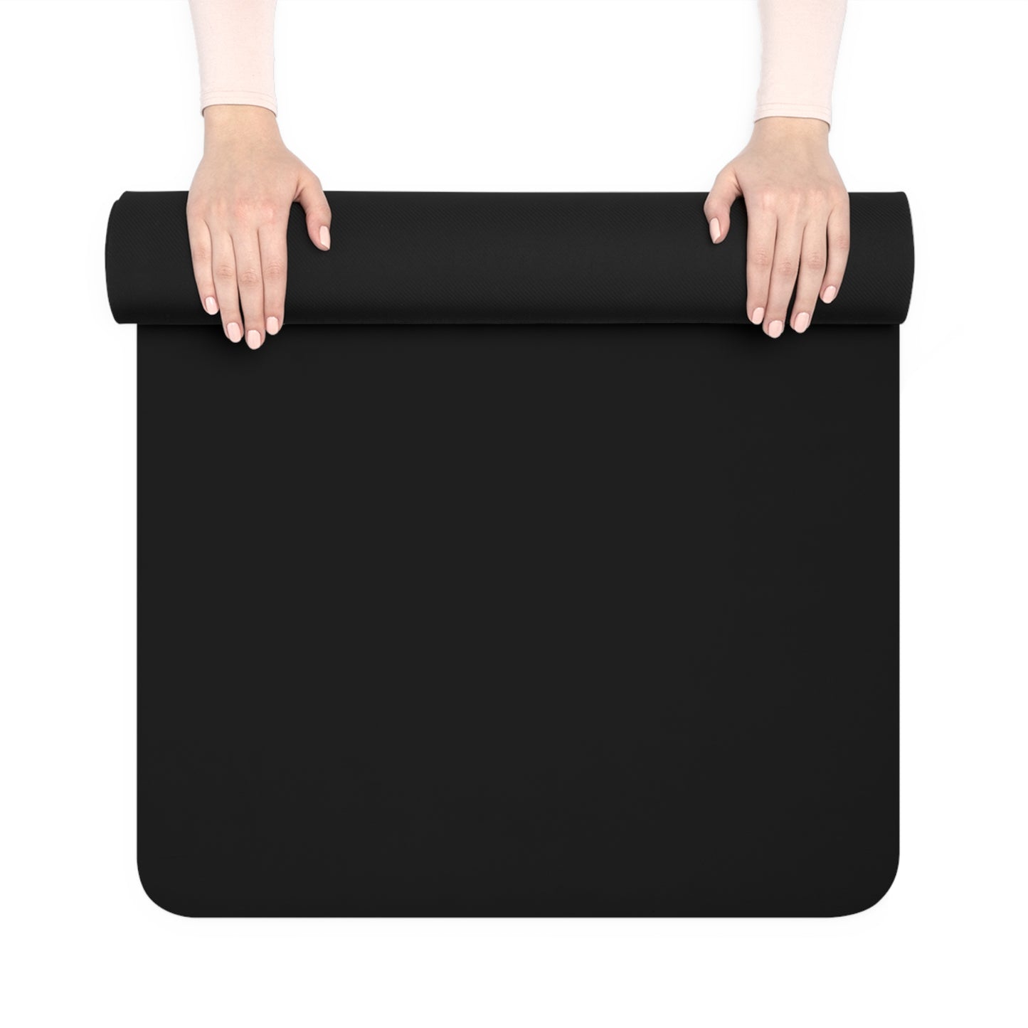 SFD Rubber Yoga Mat - Strength Isn't Always Loud