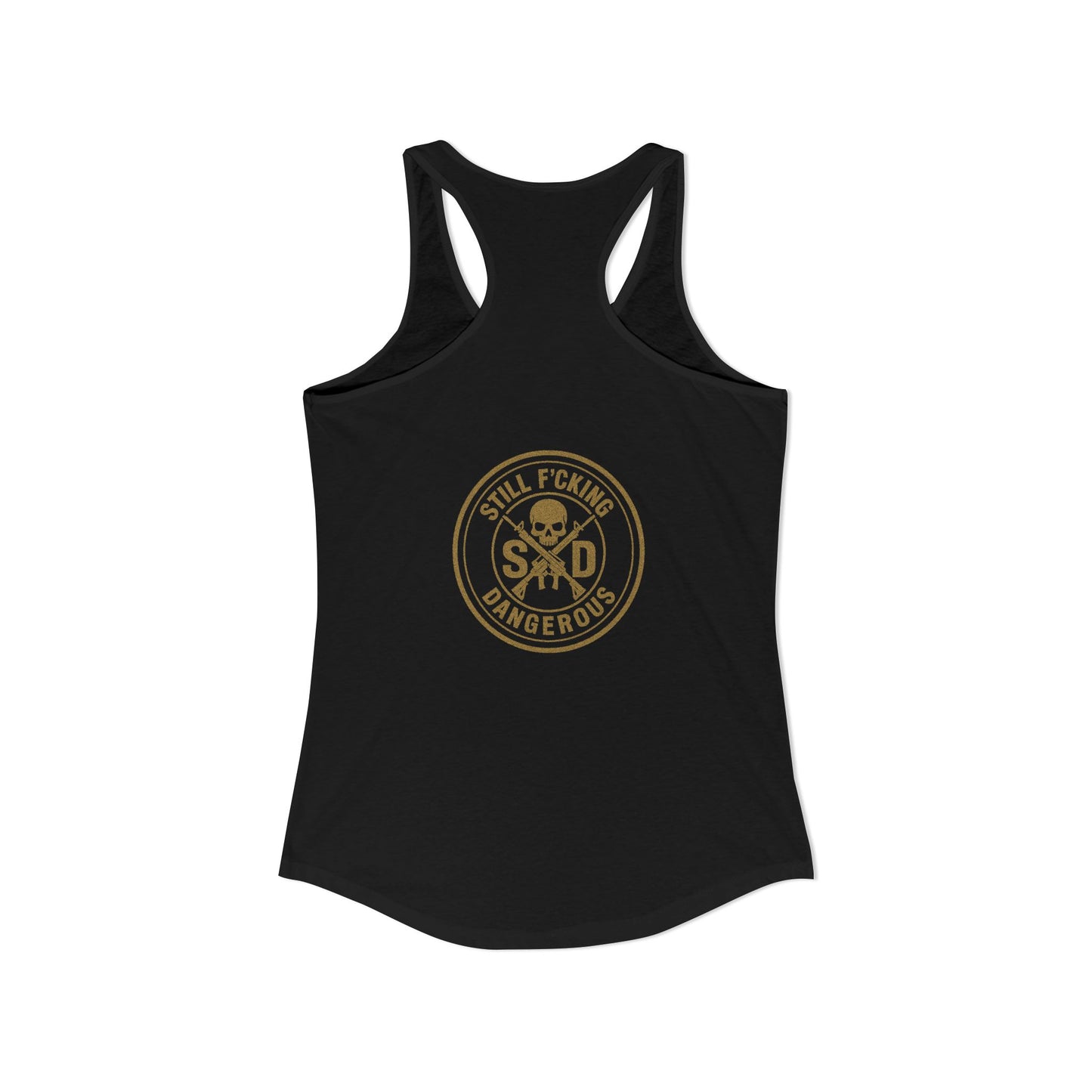 Women's Racerback Tank - Built to Move. Built to Fight.