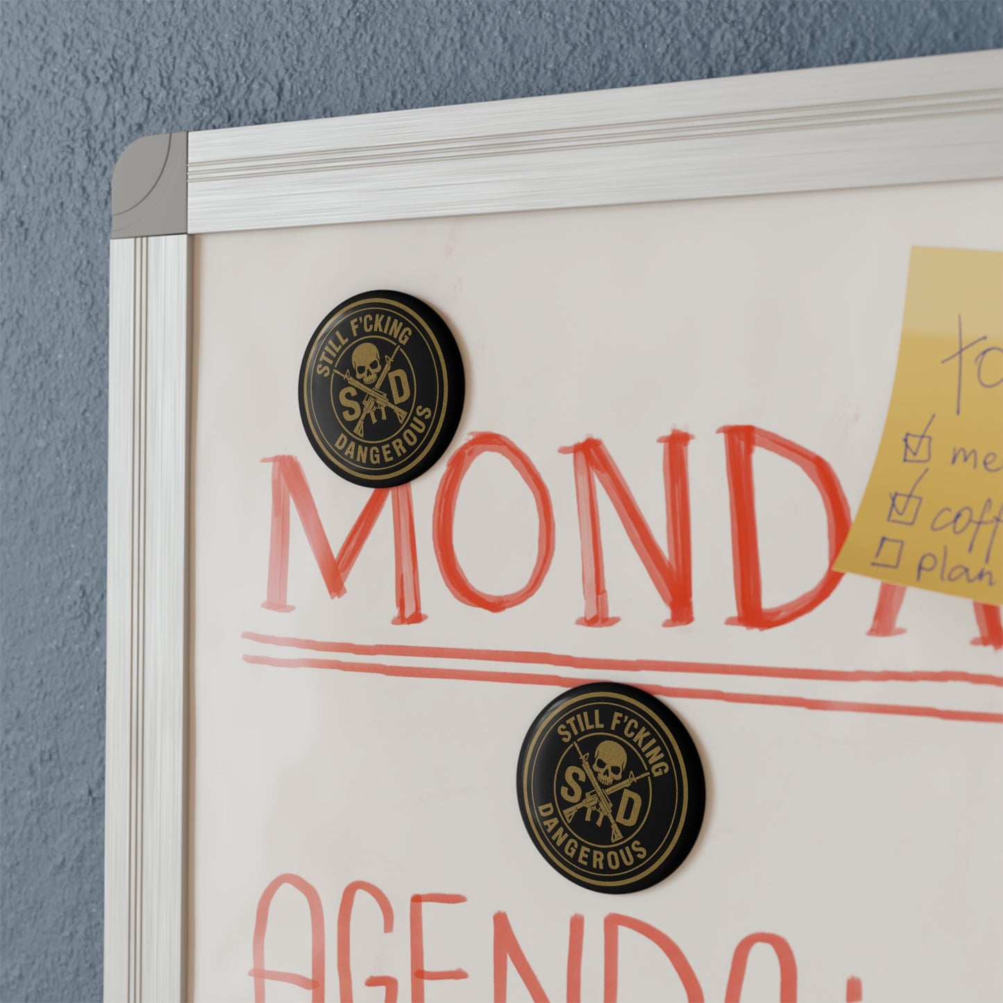 SFD Button Magnet - Small Reminder. Powerful Message.