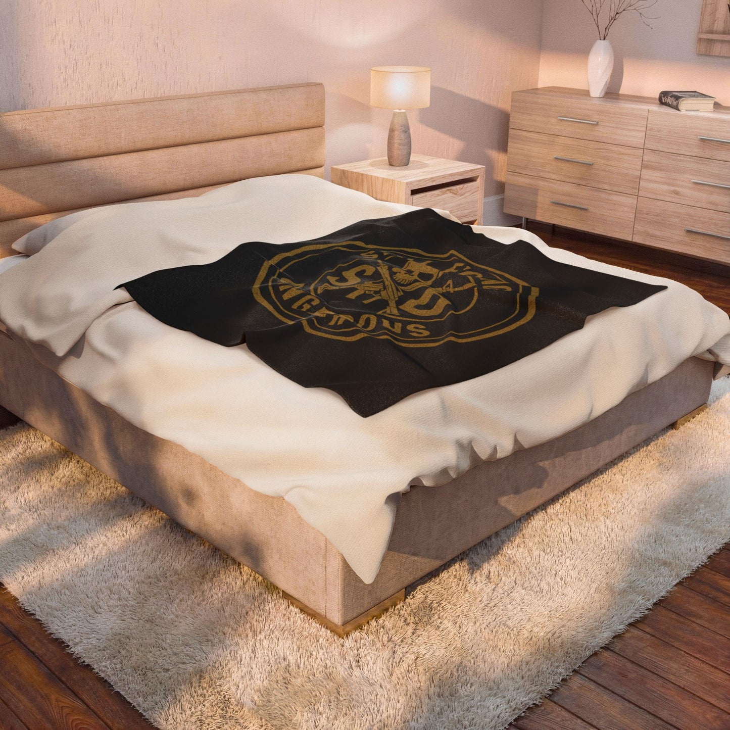 SFD Velveteen Plush Blanket - Even Warriors Need a Place to Recharge
