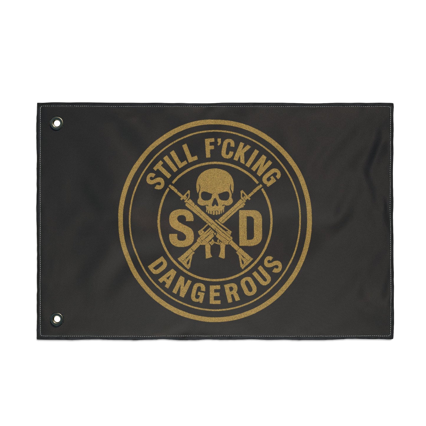 SFD Double Sided Flag - Fly the Flag. Own the Mission.