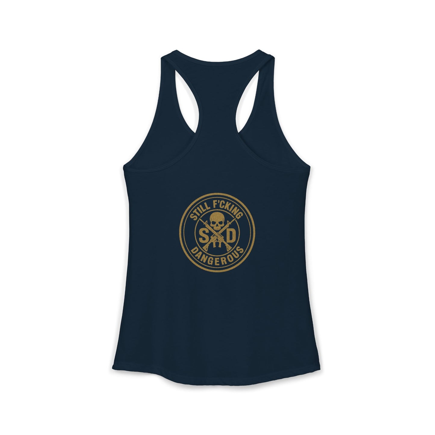 Women's Racerback Tank - Built to Move. Built to Fight.