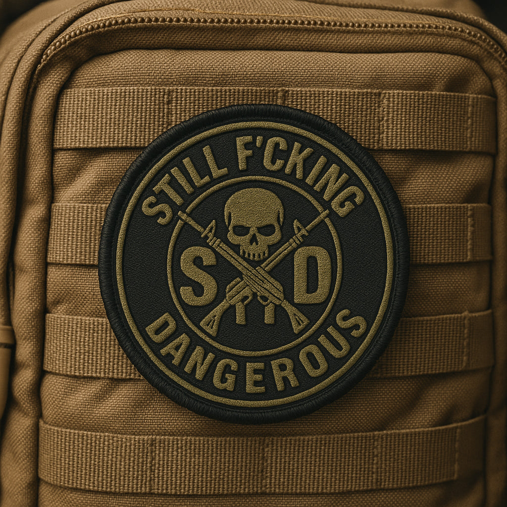Still F*cking Dangerous – 3" Patch (Velcro or Stitch/Iron)