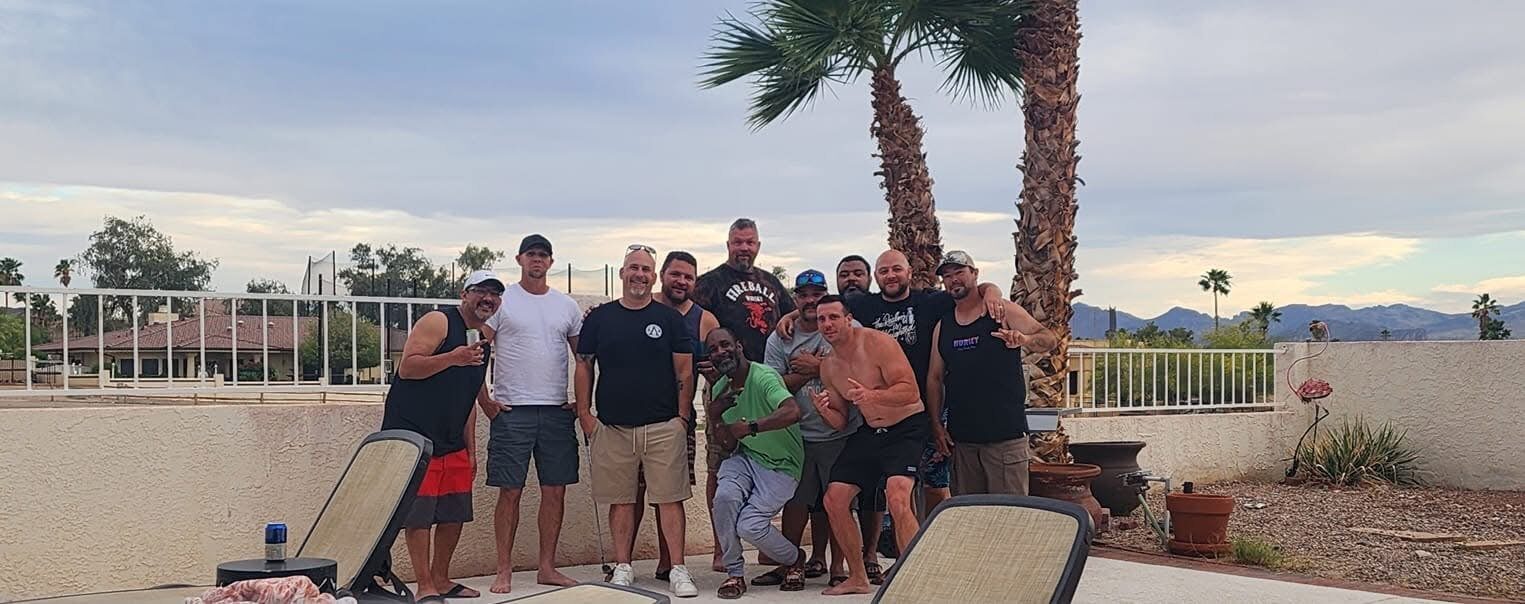 Guys trip moment