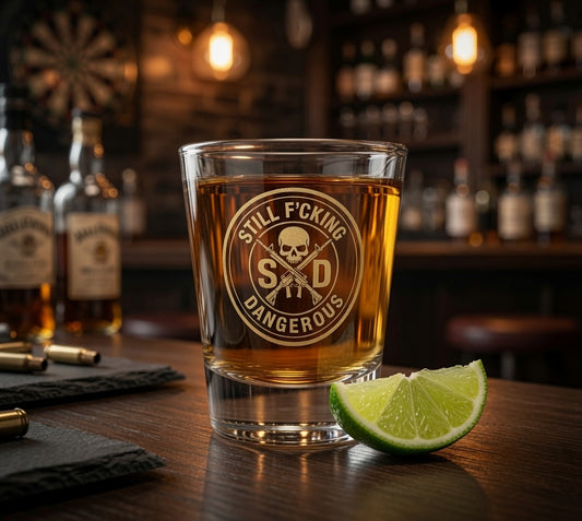 SFD Shot Glass - Small Glass, Big Statement.