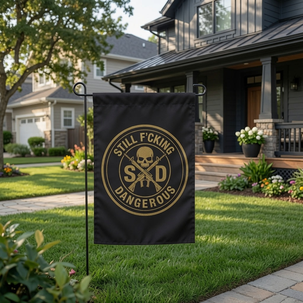 SFD Outdoor Flag with Rod Pocket - Let the World Know