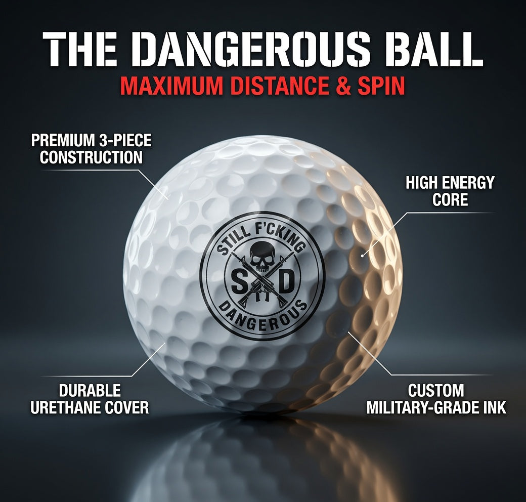 SFD Golf Balls - Play the Course. Respect the Challenge.