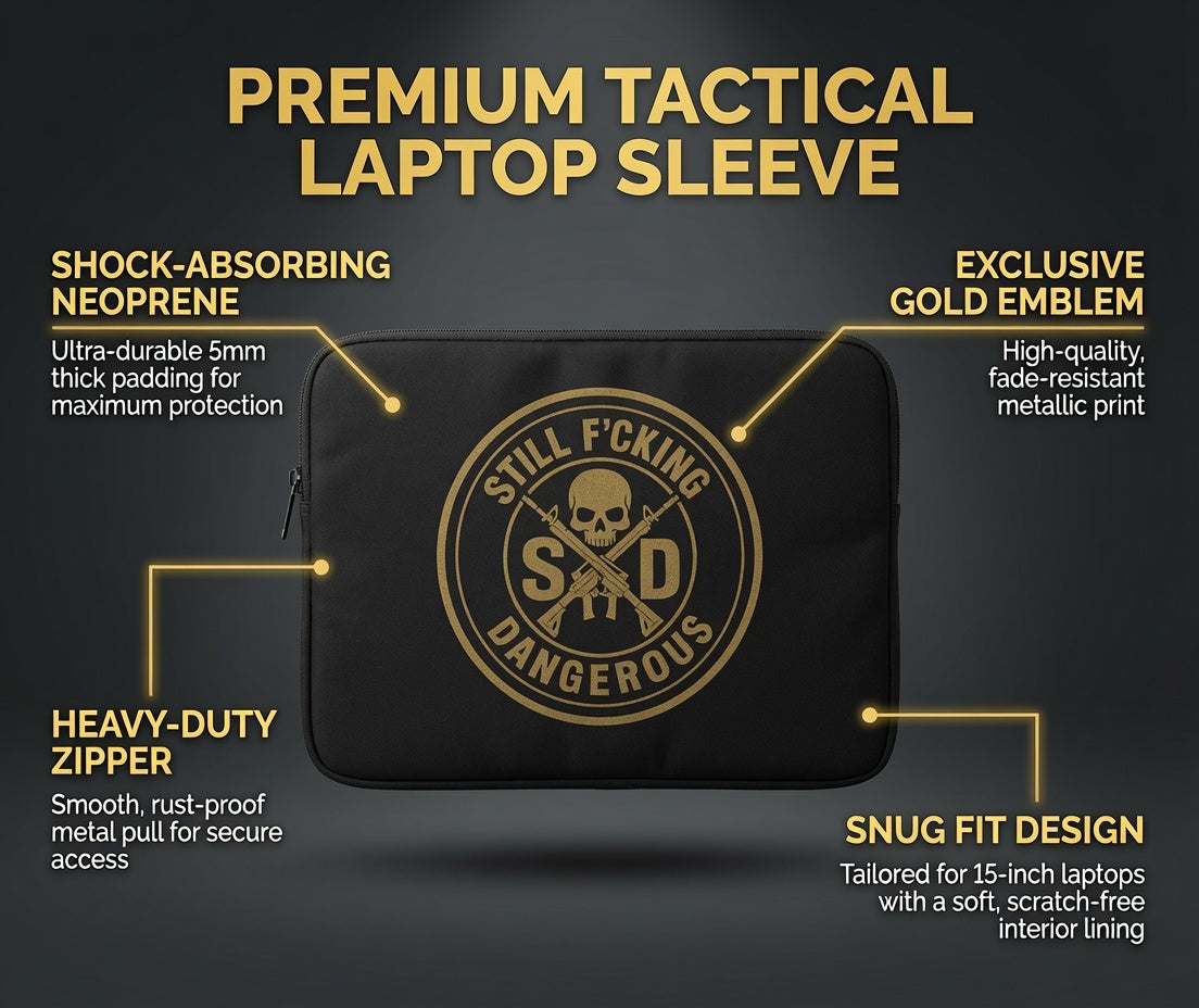 SFD Laptop Sleeve - Protect the Tools That Build Your Future