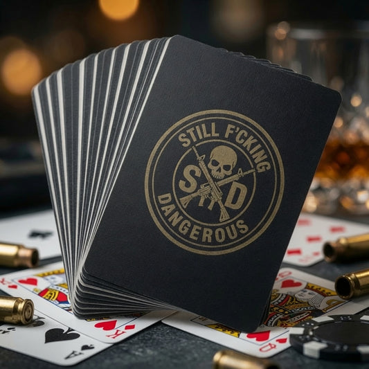 SFD Poker Playing Cards - Life's a Gamble. Character Isn't.