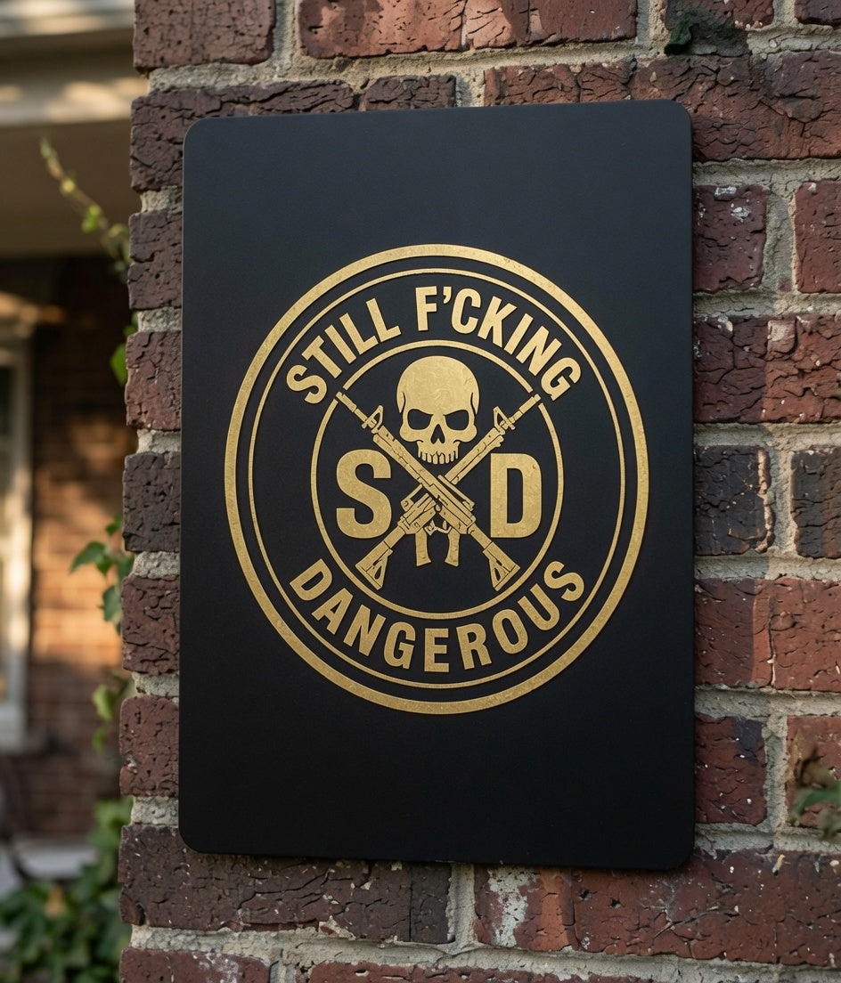 SFD Metal Sign - More Than Décor. A Declaration.