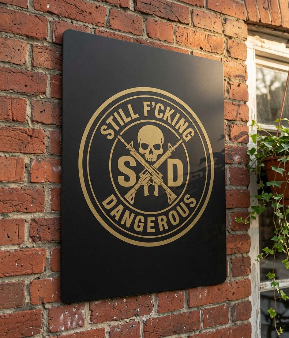SFD Metal Sign - More Than Décor. A Declaration.