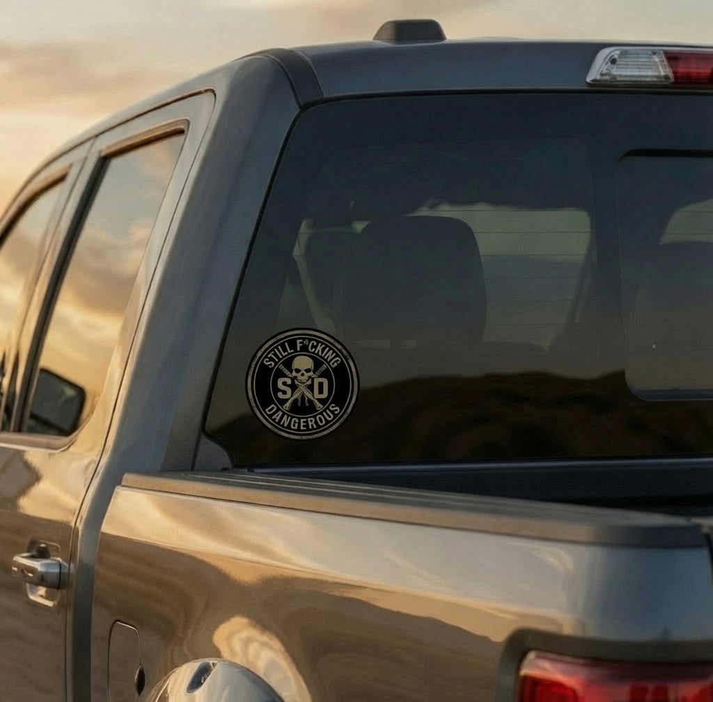 SFD FREE Sticker – Wear the Warning. Stick the Message.