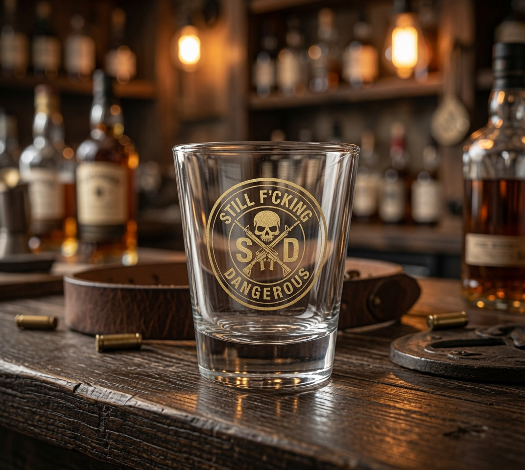 SFD Shot Glass - Small Glass, Big Statement.