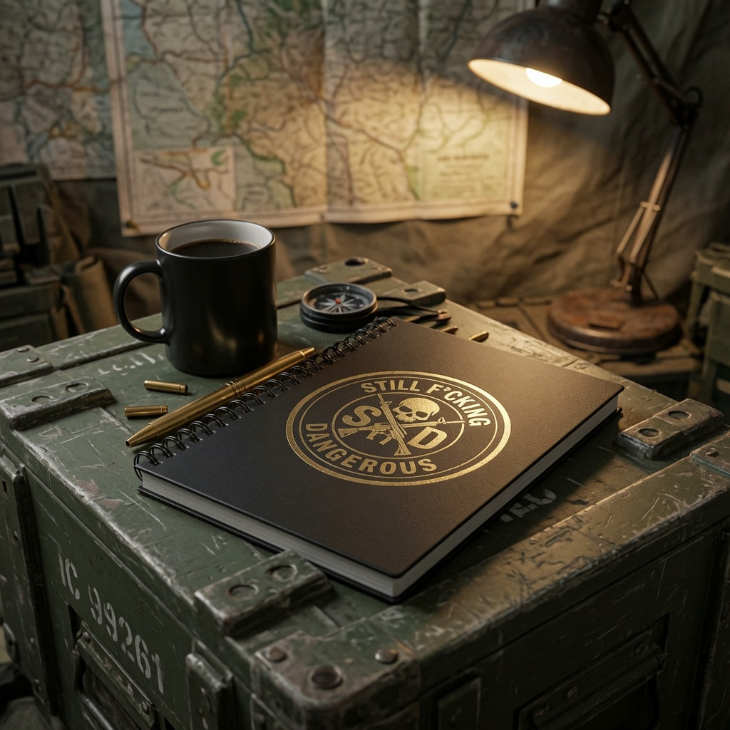 SFD Spiral Notebook - Ideas Change Lives