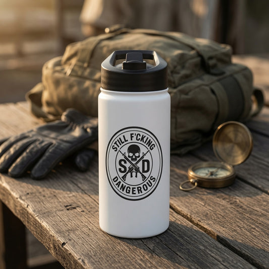 SFD Stainless Steel Water Bottle - Stay Ready