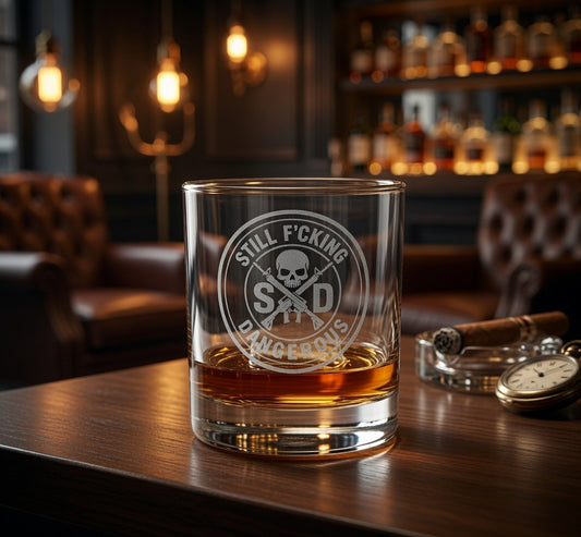 SFD Whiskey Glass - Earned, Not Given.