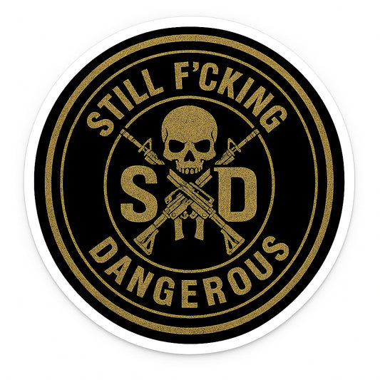 SFD FREE Sticker – Wear the Warning. Stick the Message.