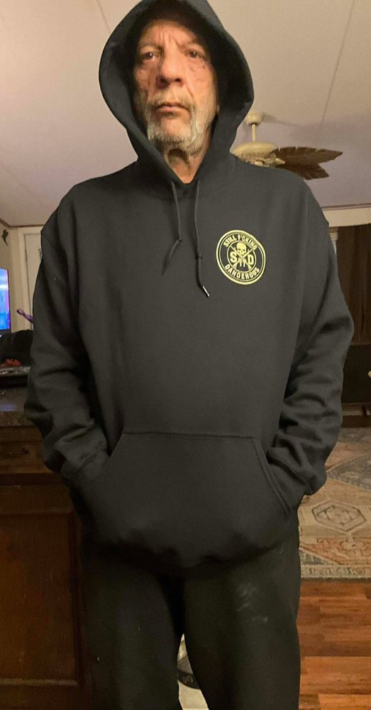 SFD community member in gear